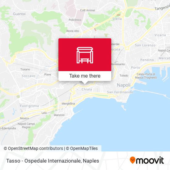Tasso - Ospedale Internazionale map