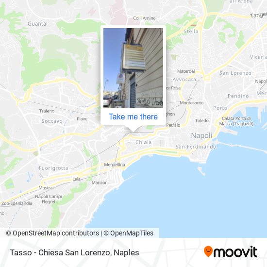 Tasso - Chiesa San Lorenzo map
