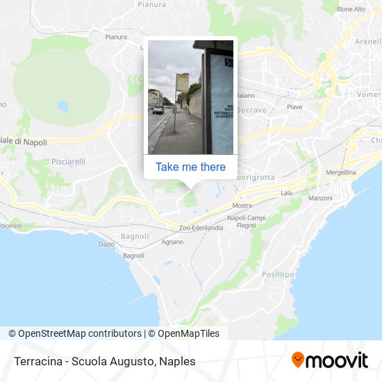 Terracina - Scuola Augusto map