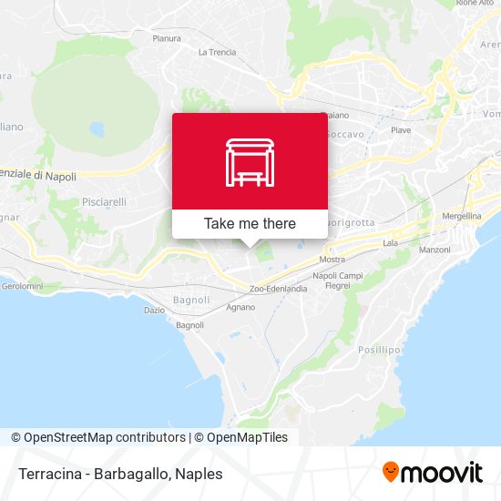 Terracina - Barbagallo map