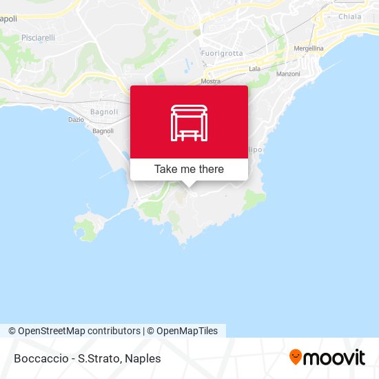 Boccaccio - S.Strato map