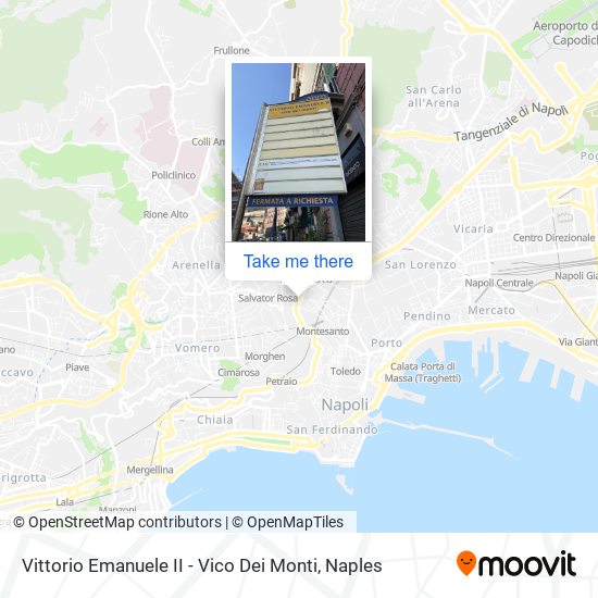 Vittorio Emanuele II - Vico Dei Monti map