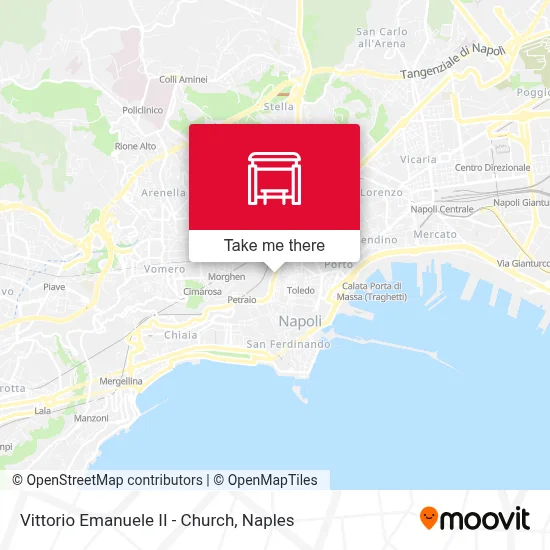 Vittorio Emanuele II - Church map