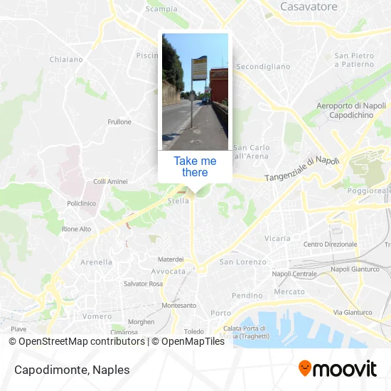 Capodimonte map