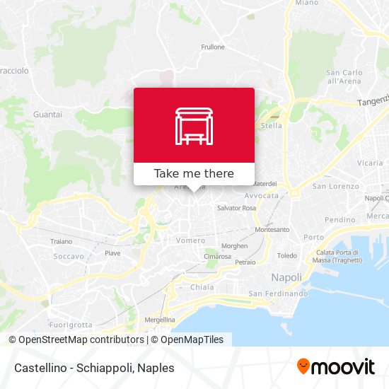 Castellino - Schiappoli map