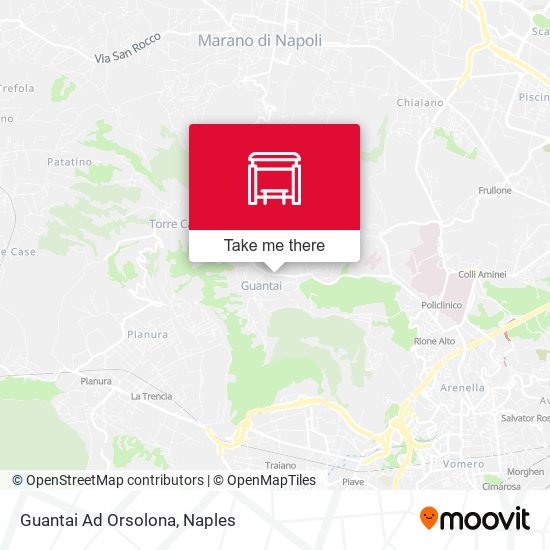 Guantai Ad Orsolona map