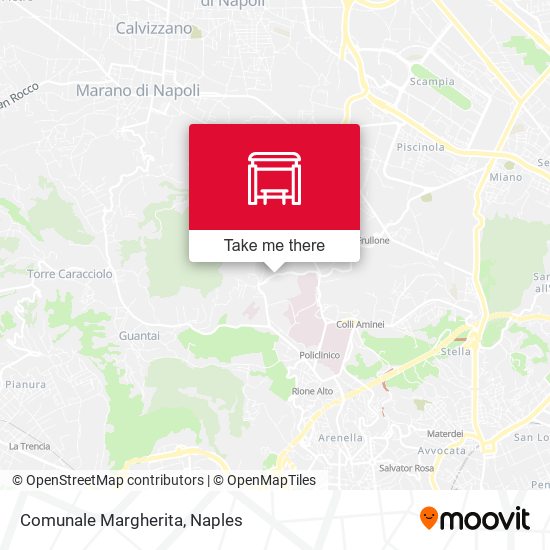 Comunale Margherita map