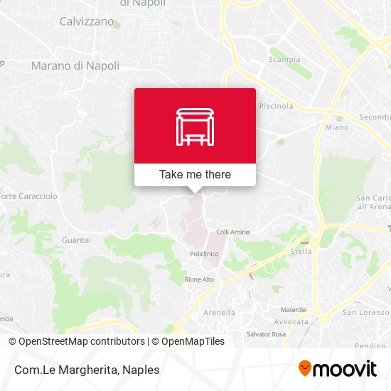 Com.Le Margherita map