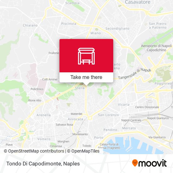 Tondo Di Capodimonte map