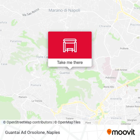 Guantai Ad Orsolone map