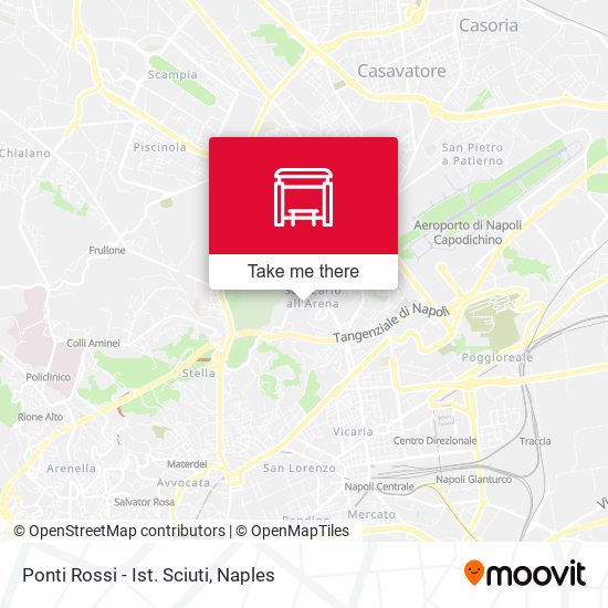 Ponti Rossi - Ist. Sciuti map