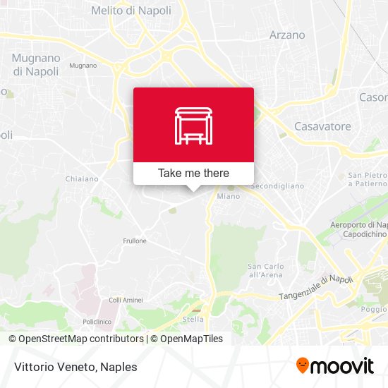 Vittorio Veneto map