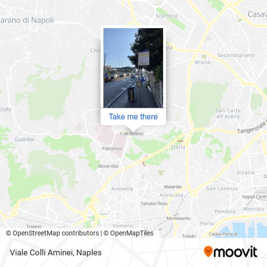 Viale Colli Aminei map