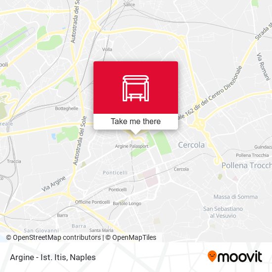 Argine - Ist. Itis map