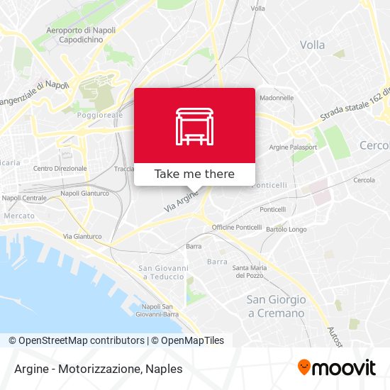 Argine - Motorizzazione map
