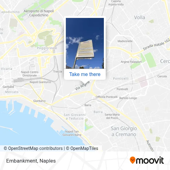 Embankment map