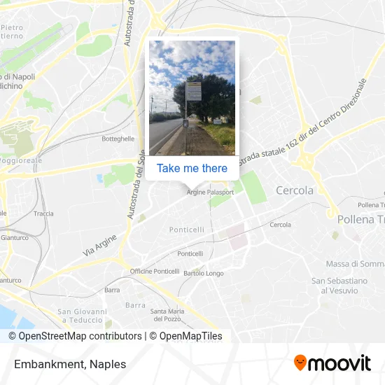 Embankment map