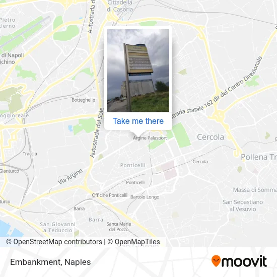Embankment map