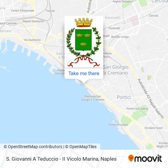 S. Giovanni A Teduccio - II Vicolo Marina map