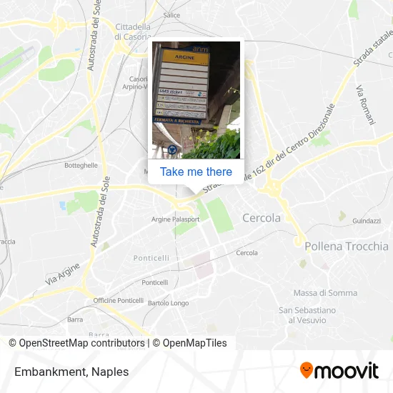 Embankment map