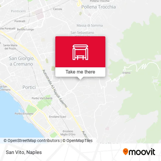 San Vito map