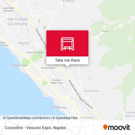 Cozzolino - Vesuvio Expò map