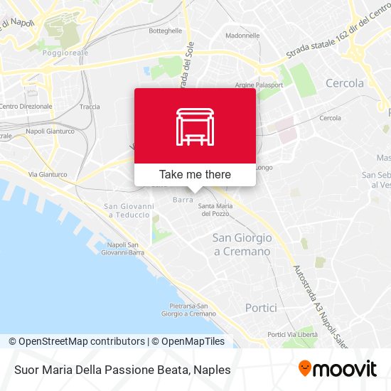 Suor Maria Della Passione Beata map