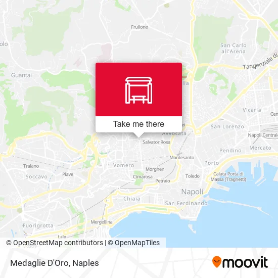 Medaglie D'Oro map