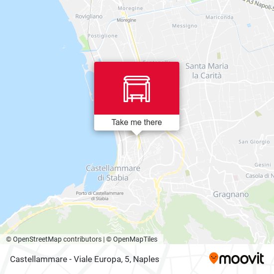 Castellammare - Viale Europa, 5 map