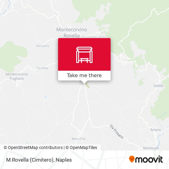 M.Rovella (Cimitero) map