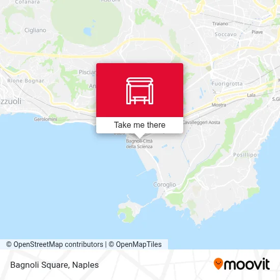 Bagnoli Square map