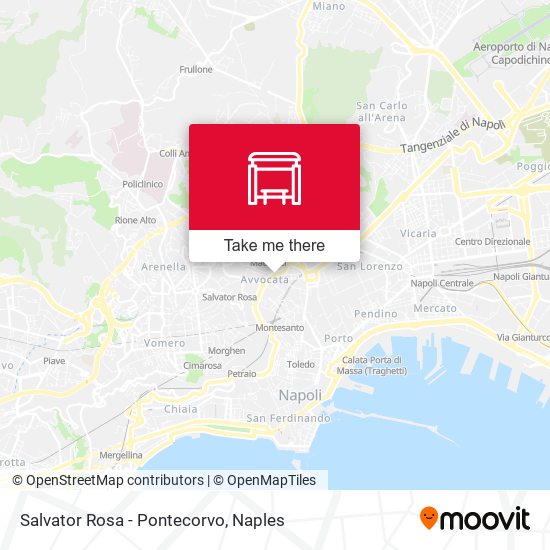 Salvator Rosa - Pontecorvo map