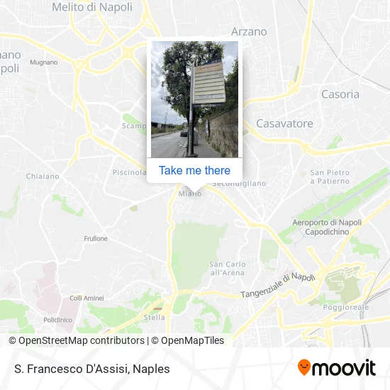 S. Francesco D'Assisi map