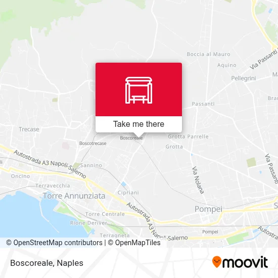 Boscoreale map