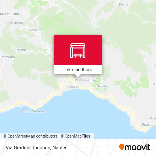 Via Gradoni Junction map