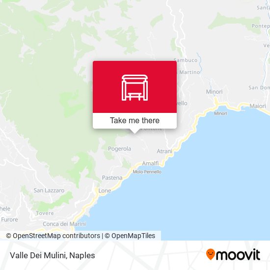 Valle Dei Mulini map