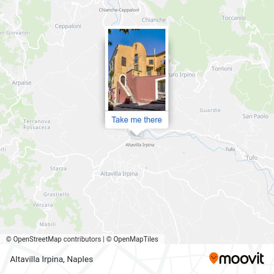 Altavilla Irpina map