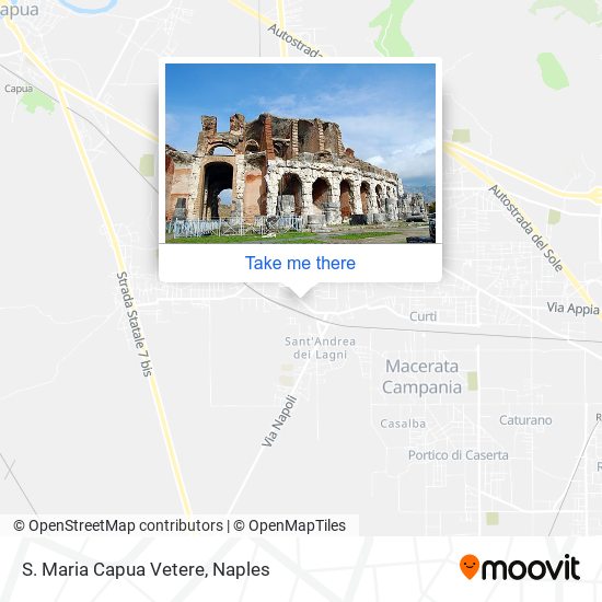 S. Maria Capua Vetere map
