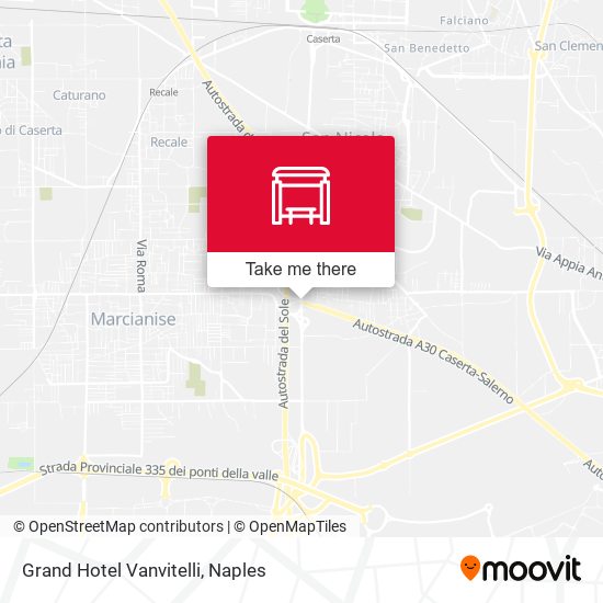 Grand Hotel Vanvitelli map