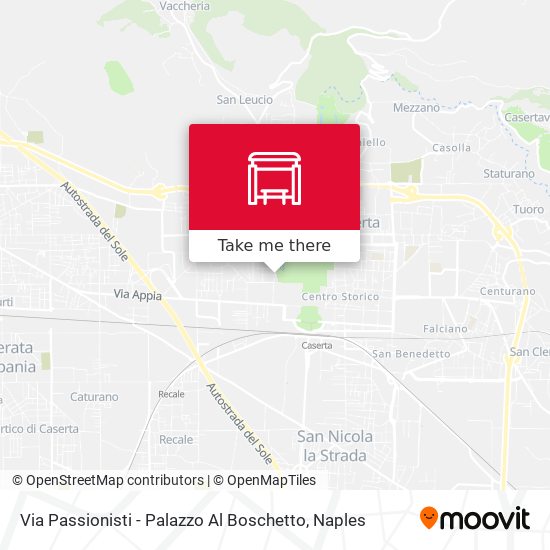 Via Passionisti - Palazzo Al Boschetto map