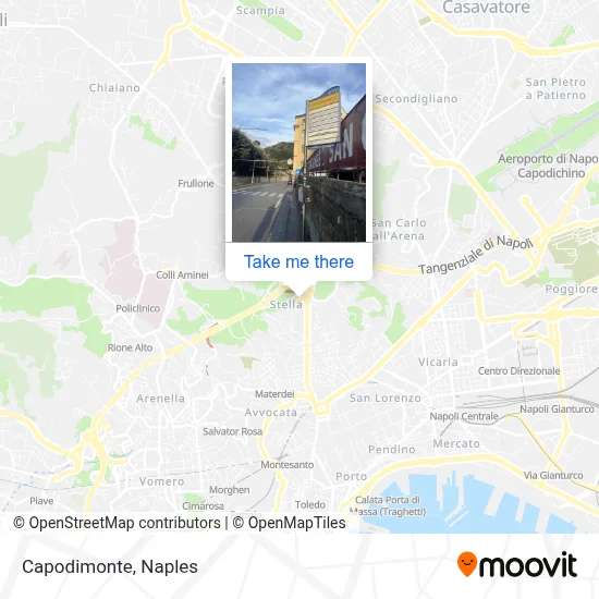 Capodimonte map
