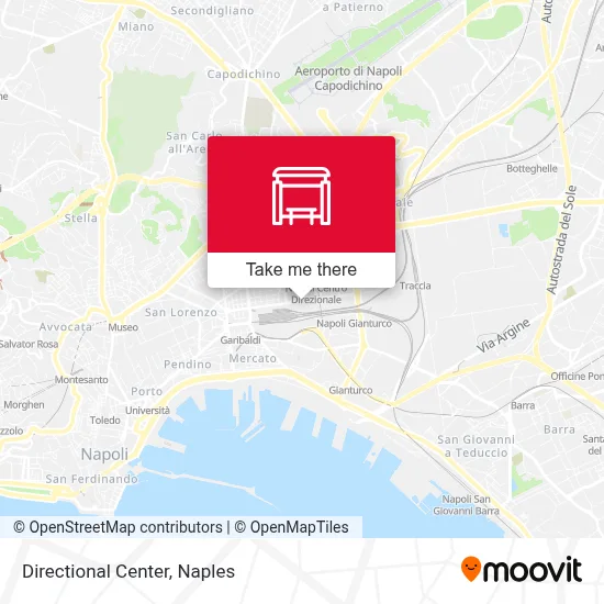 Directional Center map