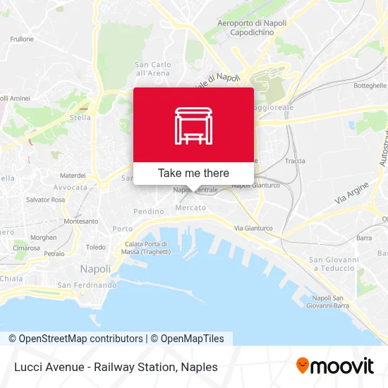Lucci Avenue - Railway Station map