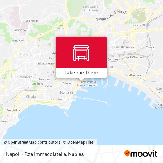 Napoli - P.za Immacolatella map