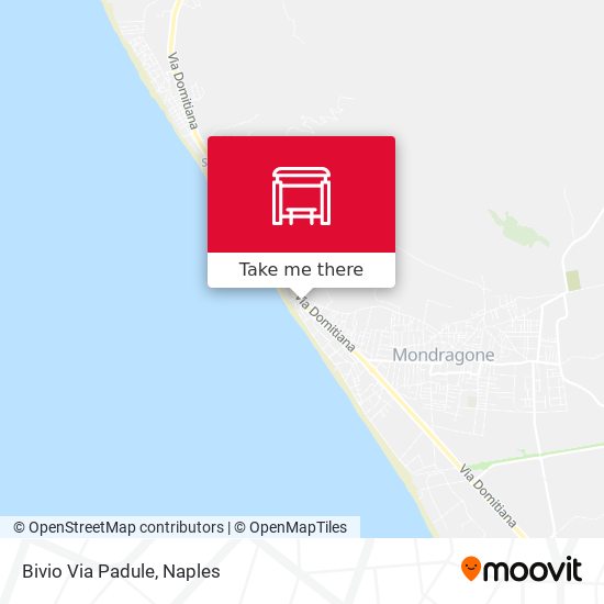 Bivio Via Padule map