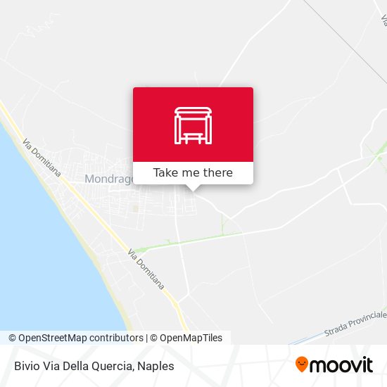 Bivio Via Della Quercia map