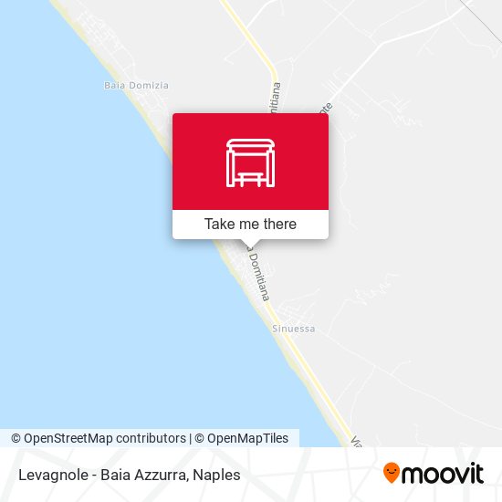 Levagnole - Baia Azzurra map