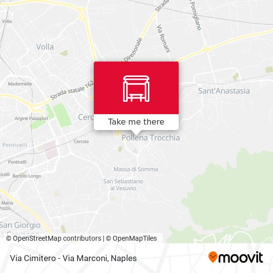 Via Cimitero - Via Marconi map