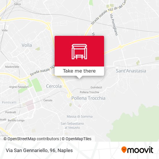 Via San Gennariello, 96 map