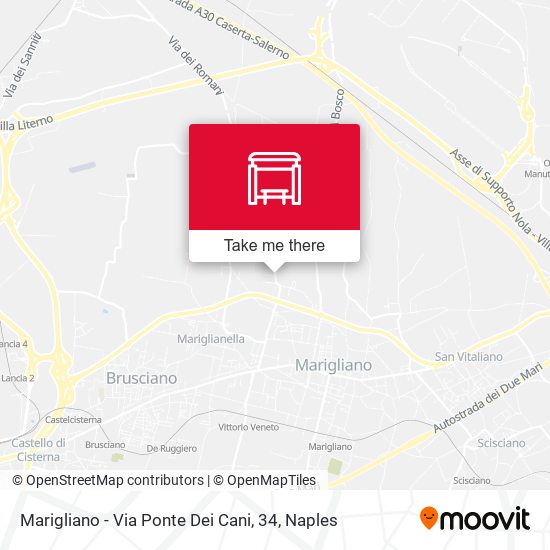 Marigliano - Via Ponte Dei Cani, 34 map